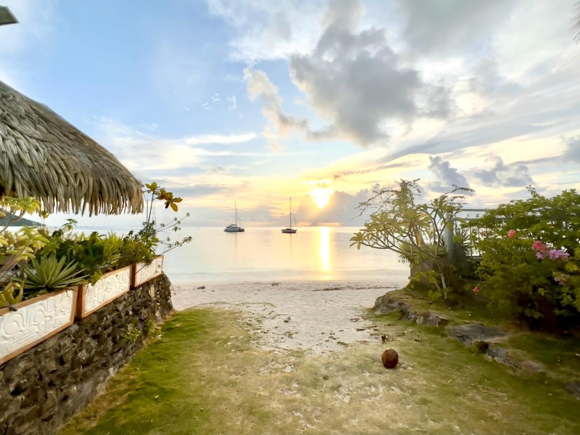 Meri Lodge Huahine « Room Of Marta » Фаре Екстер'єр фото